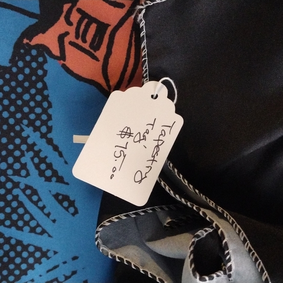 5'x4' tapestry grim reaper tag your it - Picture 5 of 5